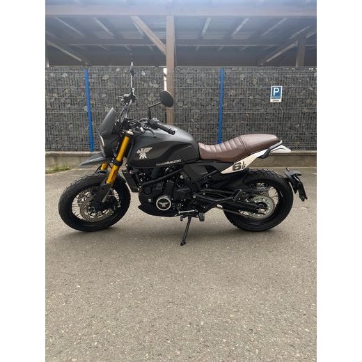 MOTO MORINI 6½ SEIEMMEZZO SCR ČERNÁ - MOŽNO I S 35 KW!
