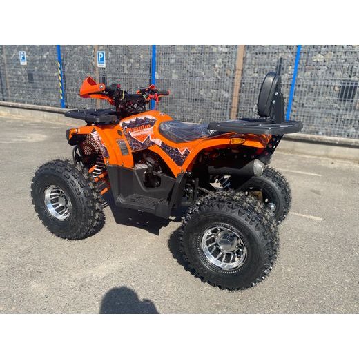 DĚTSKÁ ČTYŘKOLKA PIRANHA TRANSFORMER 125CC 3G8 - ORANŽOVÁ