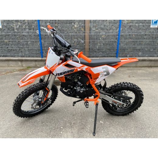 PITBIKE 125CC S3 17/14 MANUÁL 4G + EL START. ORANŽOVÁ