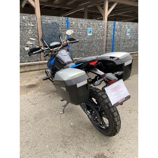 ZONTES 125 HYPER TRAIL MODRÁ + BOČNÍ KUFRY