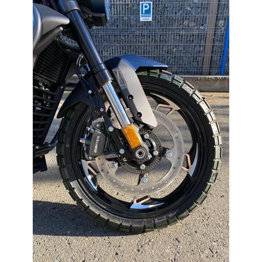 ZONTES G1 125 SCRAMBLER MODRÁ MATNÁ LITÁ KOLA