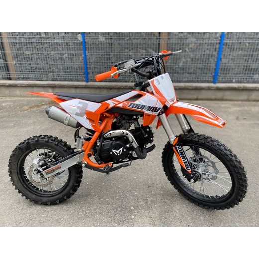 PITBIKE 125CC S3 17/14 MANUÁL 4G + EL START. ORANŽOVÁ