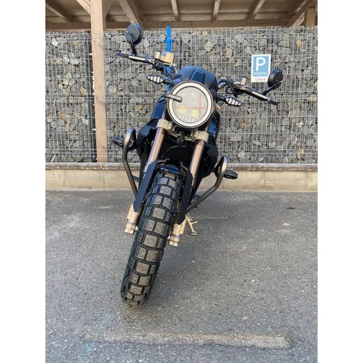 ZONTES G1 125 SCRAMBLER ČERNÁ LITÁ KOLA