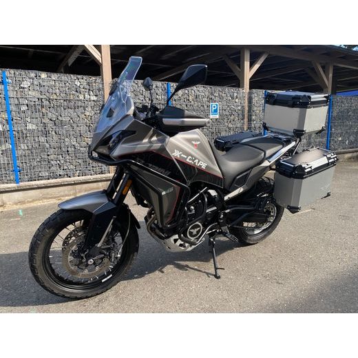 MOTO MORINI X-CAPE DRÁTĚNÁ KOLA ŠEDÁ SMOKY ANTHRACITE S KUFRY ZDARMA