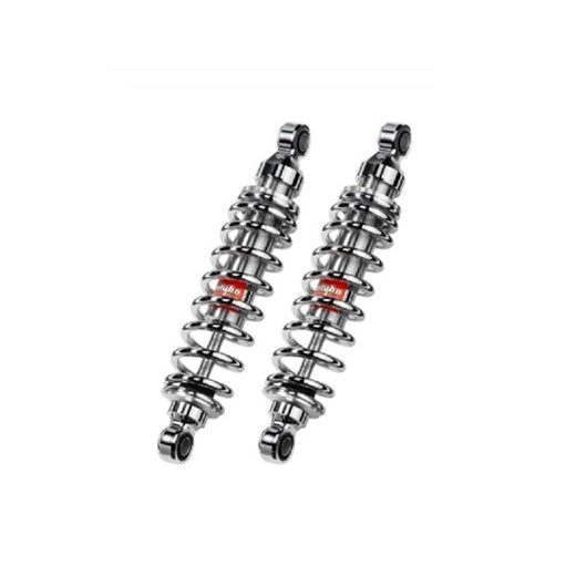 ZADNÍ TWINSHOCK TLUMIČ BITUBO WMB5 V PRODLOUŽENÉ DÉLCE CHROMOVANÁ PRUŽINA