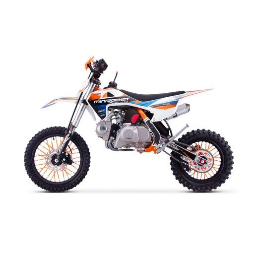 PITBIKE MINIROCKET DK125 14"/12" AUTOMAT ORANŽOVÝ