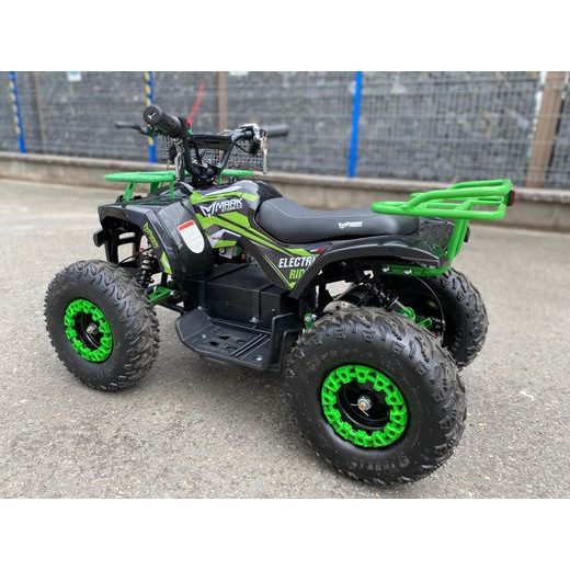 DĚTSKÁ ELEKTRO ČTYŘKOLKA SONIC 1000W 48V ČERNO ZELENÁ