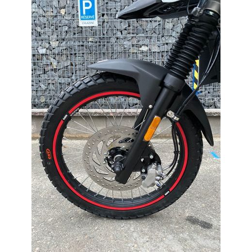 UM DSR ADVENTURE TT 125 BÍLÁ