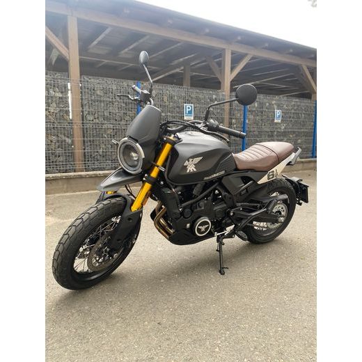 MOTO MORINI 6½ SEIEMMEZZO SCR ČERNÁ - MOŽNO I S 35 KW!