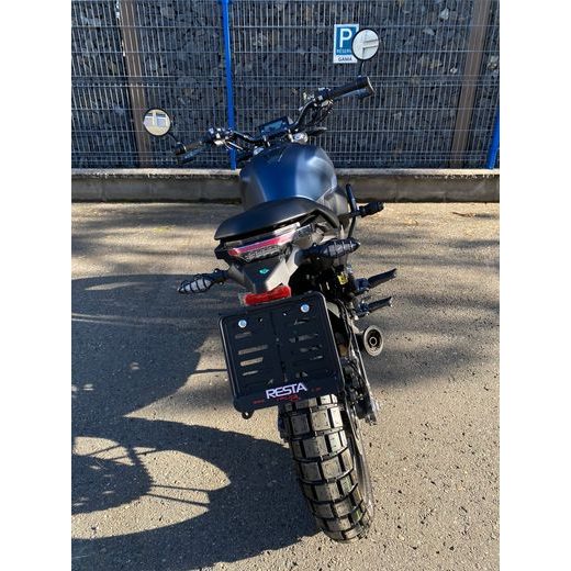 ZONTES G1 125 SCRAMBLER MODRÁ MATNÁ LITÁ KOLA