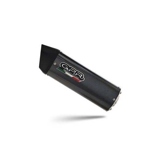MID-FULL VÝFUKOVÝ SYSTÉM GPR FURORE D.20.FUPO MATNÁ ČERNÁ