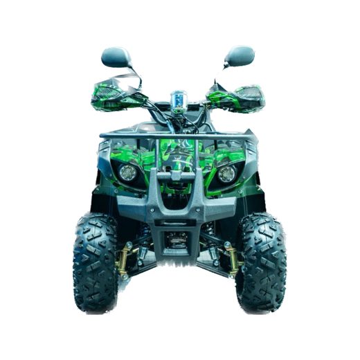 DĚTSKÁ ELEKTRO ČTYŘKOLKA TORONTO 7" 1000W 48V -ZELENÝ MASKÁČ