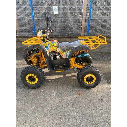 DĚTSKÁ ČTYŘKOLKA TORONTO 125CC - ŽLUTÉ GRAFITY