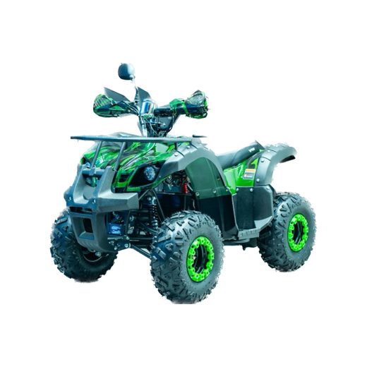 DĚTSKÁ ELEKTRO ČTYŘKOLKA TORONTO 7" 1000W 48V -ZELENÝ MASKÁČ