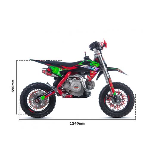 MOTOCYKL XMOTOS - XB27 AUTOMATIC 60CC 4T 10/10