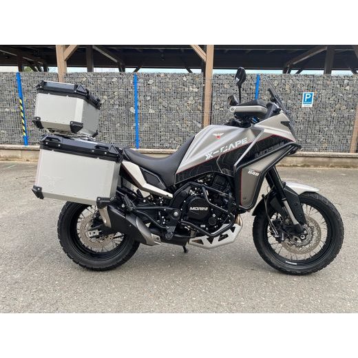 MOTO MORINI X-CAPE DRÁTĚNÁ KOLA ŠEDÁ SMOKY ANTHRACITE S KUFRY ZDARMA