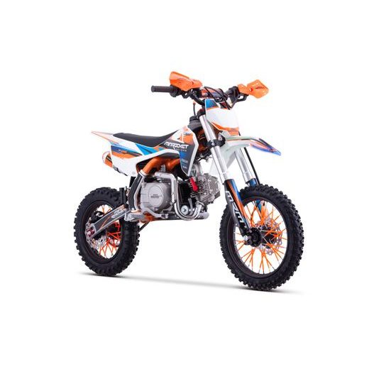PITBIKE MINIROCKET DK125 14"/12" AUTOMAT ORANŽOVÝ