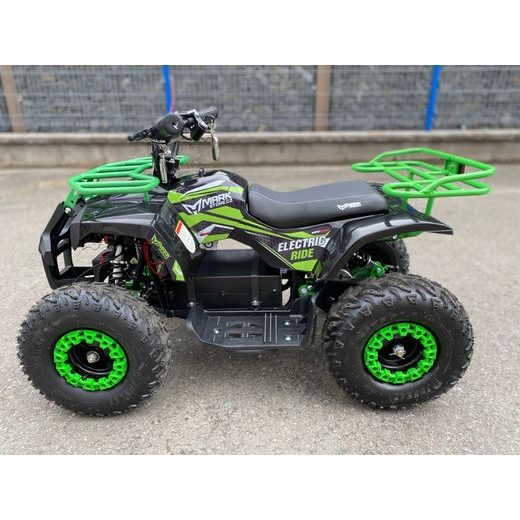 DĚTSKÁ ELEKTRO ČTYŘKOLKA SONIC 1000W 48V ČERNO ZELENÁ