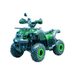 DĚTSKÁ ELEKTRO ČTYŘKOLKA TORONTO 7" 1000W 48V -ZELENÝ MASKÁČ
