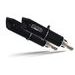 DVOJITÁ KONCOVKA VÝFUKU UCHYCENÁ ŠROUBY GPR FURORE CAT.80.1.FUNE MATNÁ ČERNÁ