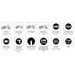 SPOILERY PUIG D12 22901N ČERNÝ
