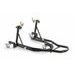 STOJAN NA MOTOCYKL PUIG FOR CONVENTIONAL SWINGARM HL1 22705N ČERNÝ ZADNÍ