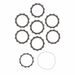 FRICTION PLATES KIT WITH CLUTCH COVER GASKET ATHENA P40230117