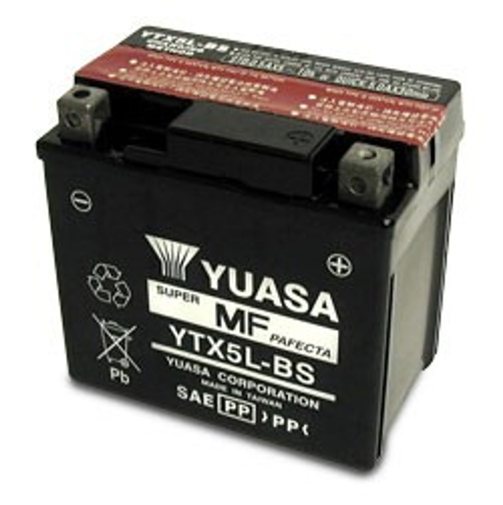 MotoBean - Battery YUASA YTX5L-BS - YUASA - Maintenance Free MF batteries  YUASA - Baterije YUASA, Akumulatori i pribor, Elektrika, Dijelovi