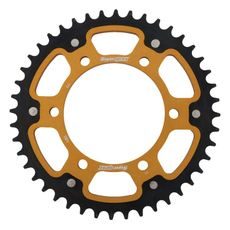 REAR SPROCKET SUPERSPROX STEALTH RST-480:44-GLD ZLATO 44T, 525