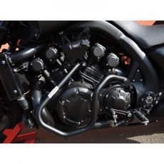 ENGINE GUARDS RDMOTO CF118KDSLDM MATT BLACK UPPER + LOWER