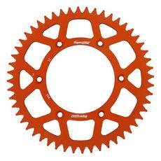 REAR ALU SPROCKET SUPERSPROX RAL-990:52-ORG ORANGE 52T, 520