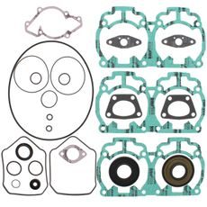COMPLETE GASKET KIT WITH OIL SEALS WINDEROSA CGKOS 711235
