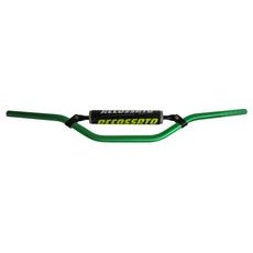 HANDLEBAR ACCOSSATO ALUMINIUM, 22 MM GREEN