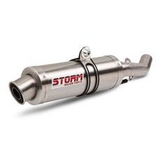 2 SILENCERS KIT STORM GP S.028.LXS STAINLESS STEEL