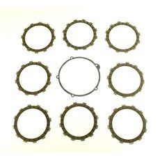FRICTION PLATES KIT WITH CLUTCH COVER GASKET ATHENA P40230015