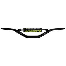 HANDLEBAR ACCOSSATO ALUMINIUM, 28.5 MM CRNI