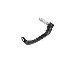 LEVER GUARD ACCOSSATO WITH BLACK EYELET AND INSERT LEFT, CARBON