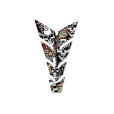 TANK PAD PUIG SKULL PARTY 20593N CRNI