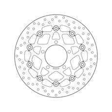 KOČIONA DISK BREMBO 78B40840 FLOATING