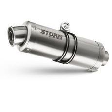 SILENCER STORM GP HU.005.LXS STAINLESS STEEL