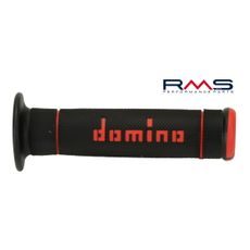 HAND GRIPS DOMINO 184160520 BLACK/GREY DOMINO