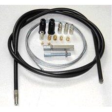 Universal throttle cable kit Venhill U01-4-100-CL 1,35m (2 stroke) Clear