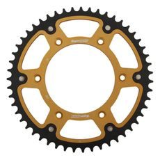 CHAIN KIT EK - SILVER CHAIN 520 DEX, X-RING (X, NX, QX, XS), CHK FRONT SPROCKET SUPERSPROX, CHK REAR SPROCKET SUPERSPROX STEALTH FOR HONDA CRF 450 X 2005-2025