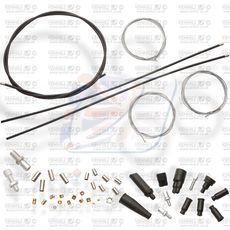 UNIVERSAL THROTTLE CABLE KIT VENHILL U01-4-125-BK CRNI