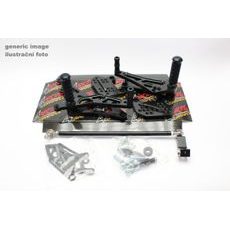 REAR SET 4RACING PR039 CRNI