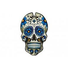 TANK PAD PUIG SKULL 3673A PLAVI