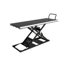 MOTORCYCLE LIFT LV8 NANO 400 FLOOR VERSION EN400GE.W WITH ELECTRO-HYDRAULIC UNIT (BLACK AND WHITE RAL 9016)