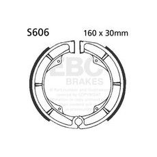 BRAKE SHOE SET EBC S606 INCLUDINGS SPRINGS