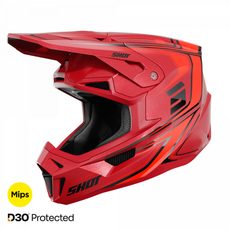 HELMET SHOT LITE GLORY A04-21OA-B03 RED PEARLY S