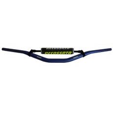 HANDLEBAR ACCOSSATO ALUMINIUM, 28.5 MM CRNI